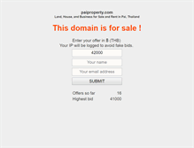 Tablet Screenshot of paiproperty.com